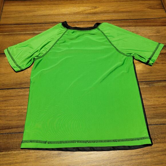 Monster Jam Kids Green & White Tee "Grave Digger" - Size 7/8 - Picture 3 of 4